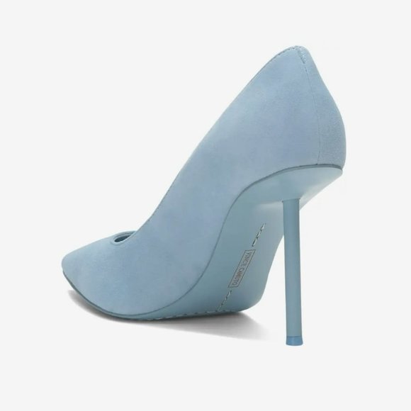 Vince Camuto Kamello Blue Suede Pump. Size 10M BNIB - Picture 4 of 5